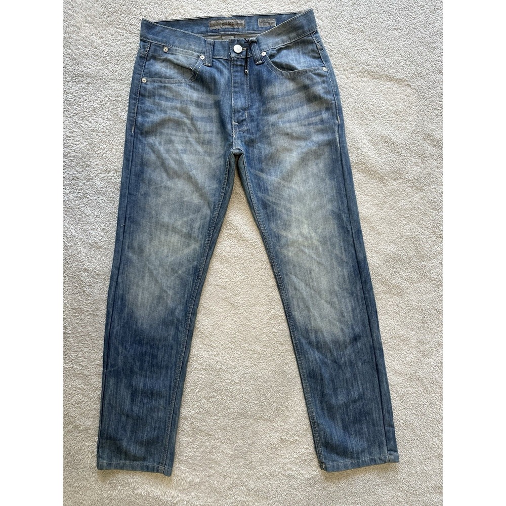 NWT PD&C PAPER DENIM CLOTH FADED BLUE 28X30 SLUB DENIM SLIM STRAIGHT JEANS MENS